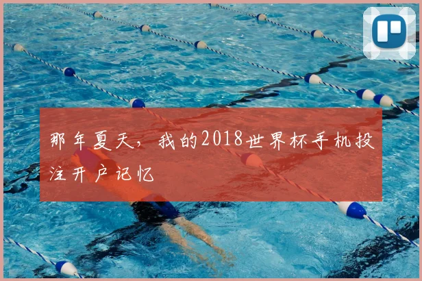 那年夏天，我的2018世界杯手机投注开户记忆