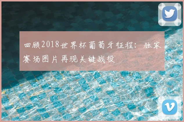 回顾2018世界杯葡萄牙征程：独家赛场图片再现关键战役